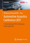 Image for Automotive Acoustics Conference 2017: 4. Internationale ATZ-Fachtagung Fahrzeugakustik
