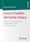 Image for Lesen in Familien mit Family Literacy : Elterliche Unterstutzung beim Lesekompetenzerwerb in der ersten Klasse