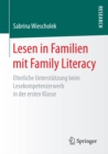 Image for Lesen in Familien mit Family Literacy: Elterliche Unterstutzung beim Lesekompetenzerwerb in der ersten Klasse