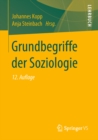 Image for Grundbegriffe Der Soziologie