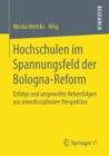 Image for Hochschulen im Spannungsfeld der Bologna-Reform