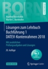 Image for Losungen zum Lehrbuch Buchfuhrung 1 DATEV-Kontenrahmen 2018 : Mit zusatzlichen Prufungsaufgaben und Losungen