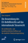 Image for Die Anwendung des EU-Beihilferechts auf das internationale Steuerrecht