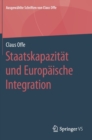 Image for Staatskapazitat und Europaische Integration