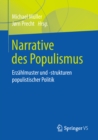Image for Narrative des Populismus: Erzahlmuster und -strukturen populistischer Politik