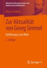 Image for Zur Aktualitat von Georg Simmel: Einfuhrung in sein Werk
