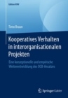 Image for Kooperatives Verhalten in interorganisationalen Projekten