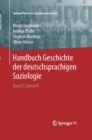 Image for Handbuch Geschichte der deutschsprachigen Soziologie