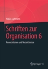 Image for Schriften zur Organisation 6