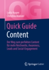 Image for Quick Guide Content: Der Weg zum perfekten Content fur mehr Reichweite, Awareness, Leads und Social-Engagement