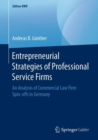 Image for Entrepreneurial Strategies of Professional Service Firms
