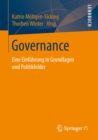 Image for Governance: Eine Einfuhrung in Grundlagen Und Politikfelder