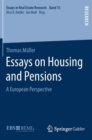 Image for Essays on Housing and Pensions
