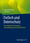 Image for Fintech Und Datenschutz: Eine Empirische Untersuchung Mit Empfehlungen Fur Politik Und Praxis
