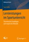 Image for Lernleistungen Im Sportunterricht: Theoretische Grundlagen Und Empirische Befunde : 19