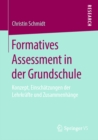 Image for Formatives Assessment in Der Grundschule: Konzept, Einschatzungen Der Lehrkrafte Und Zusammenhange