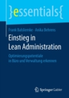 Image for Einstieg in Lean Administration : Optimierungspotentiale in Buro und Verwaltung erkennen
