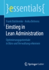 Image for Einstieg in Lean Administration: Optimierungspotentiale in Buro Und Verwaltung Erkennen