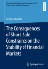 Image for Consequences of Short-sale Constraints On the Stability of Financial Markets