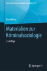 Image for Materialien Zur Kriminalsoziologie