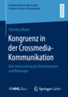 Image for Kongruenz in Der Crossmedia-kommunikation: Eine Untersuchung Der Determinanten Und Wirkungen