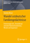 Image for Wandel ostdeutscher Familiengedachtnisse: Erinnerungen der &amp;#x201E;Vertreibung&quot; zwischen Nationalsozialismus, Wende und Gegenwart