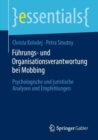 Image for Führungs- Und Organisationsverantwortung Bei Mobbing: Psychologische Und Juristische Analysen Und Empfehlungen
