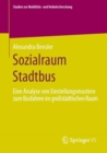 Image for Sozialraum Stadtbus: Eine Analyse Von Einstellungsmustern Zum Busfahren Im Grostädtischen Raum