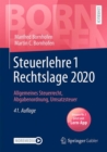 Image for Steuerlehre 1 Rechtslage 2020