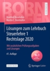 Image for Losungen zum Lehrbuch Steuerlehre 1 Rechtslage 2020