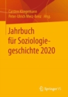 Image for Jahrbuch Fur Soziologiegeschichte 2020