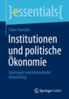 Image for Institutionen Und Politische Okonomie: Spielregeln Und Okonomische Entwicklung