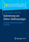 Image for Optimierung von Online-Stellenanzeigen : Kompaktes Wissen fur effektives Recruiting
