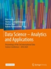 Image for Data Science - Analytics and Applications: Proceedings of the 3rd International Data Science Conference - iDSC2020