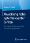 Image for Abwicklung nicht-systemrelevanter Banken : Best Practice fur den geordneten Ruckbau im Going Concern