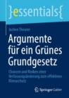 Image for Argumente fur ein Grunes Grundgesetz