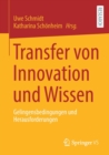 Image for Transfer von Innovation und Wissen