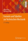 Image for Formeln Und Tabellen Zur Technischen Mechanik