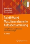 Image for Roloff/Matek Maschinenelemente Aufgabensammlung