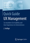 Image for Quick Guide UX Management: So verankern Sie Usability und User Experience im Unternehmen
