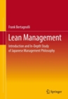 Image for Lean management  : introduction and in-depth study of Japanese management philosophy