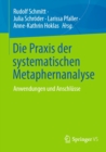 Image for Die Praxis Der Systematischen Metaphernanalyse: Anwendungen Und Anschlusse