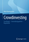 Image for Crowdinvesting: Grundlagen - Anwendungsgebiete - Regulatorik