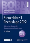 Image for Steuerlehre 1 Rechtslage 2022: Allgemeines Steuerrecht, Abgabenordnung, Umsatzsteuer