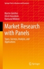 Image for Market Research With Panels: Types, Surveys, Analysis, and Applications