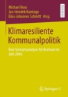 Image for Klimaresiliente Kommunalpolitik: Eine Szenarioanalyse Fur Bochum Im Jahr 2046
