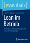 Image for Lean Im Betrieb: Betriebliche Mitbestimmungsrechte Bei Lean-Umsetzungen