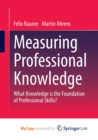 Image for Measuring Professional Knowledge