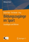 Image for Bildungszugänge Im Sport: Grundlagen Und Offerten : 29