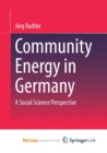 Image for Community Energy in Germany : A Social Science Perspective